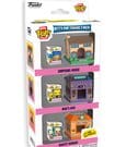 Funko The Simpsons Bitty POP! Towns Vinyl Figuur Springfield 3-Pack 2 cm