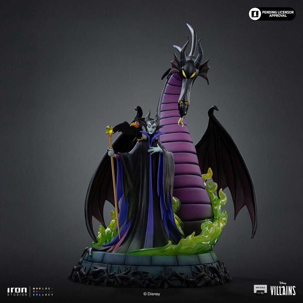 Maleficent 1:10 schaal beeld Iron Studios handgeschilderd gelimiteerde Disney - Fans Geek Storeproduct_typeIron Studios