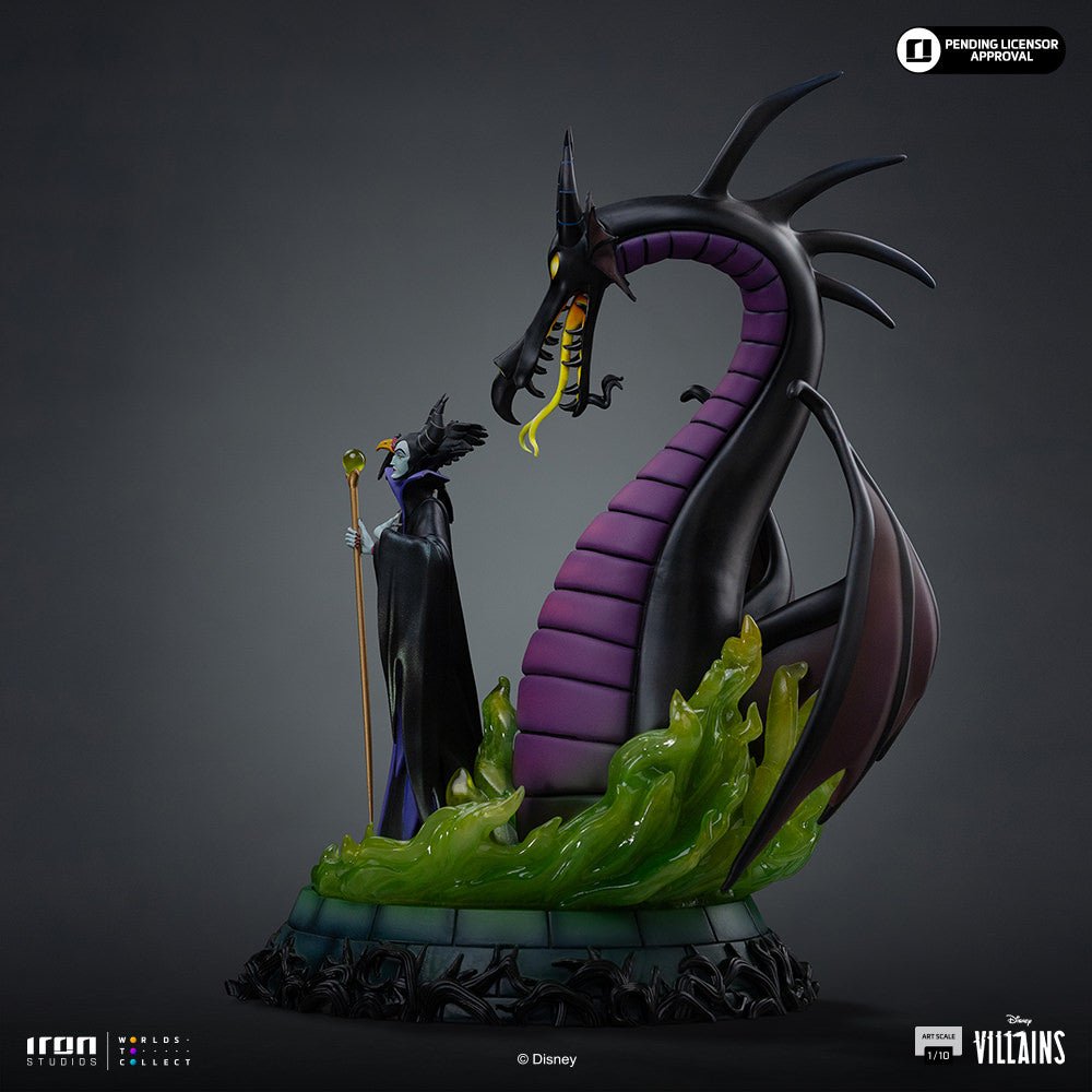 Maleficent 1:10 schaal beeld Iron Studios handgeschilderd gelimiteerde Disney - Fans Geek Storeproduct_typeIron Studios