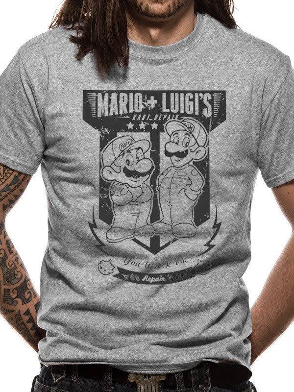 Nintendo - Mario Kart Fix - It team Range T-shirt - Fans Geek Store