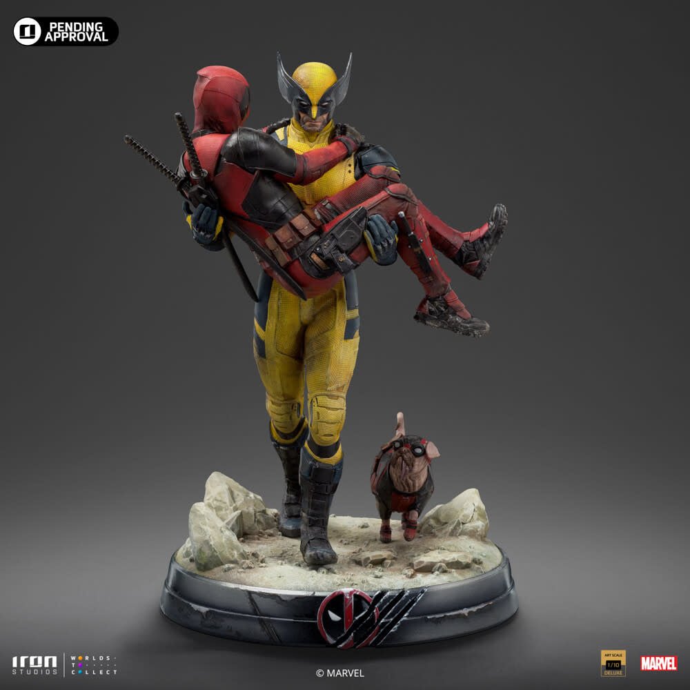 Marvel: Deadpool & Wolverine Deluxe 1:10 Scale Statue - Fans Geek Store