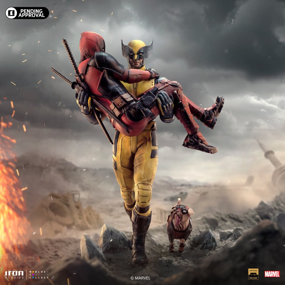 Marvel: Deadpool & Wolverine Deluxe 1:10 Scale Statue - Fans Geek Store