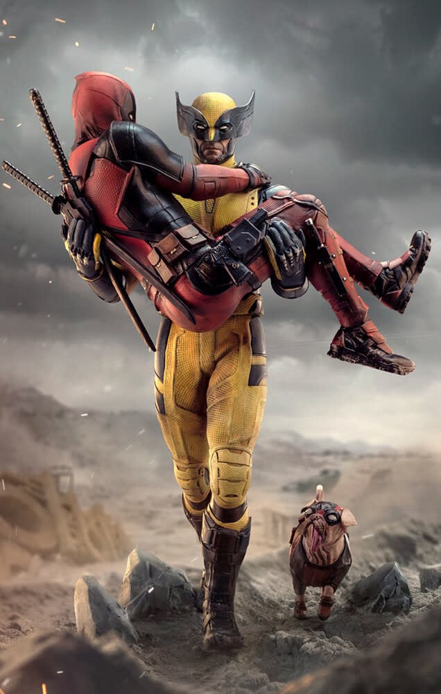 Marvel: Deadpool & Wolverine Deluxe 1:10 Scale Statue - Fans Geek Store