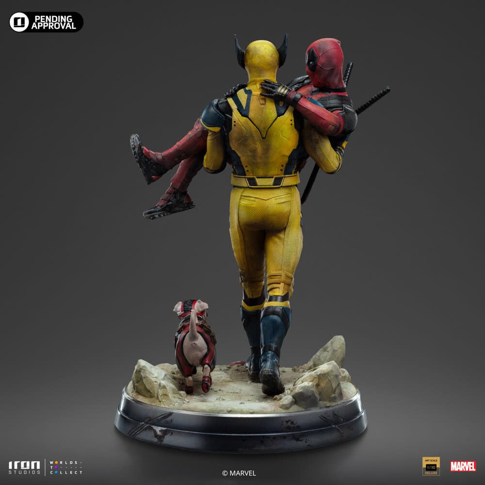 Marvel: Deadpool & Wolverine Deluxe 1:10 Scale Statue - Fans Geek Store