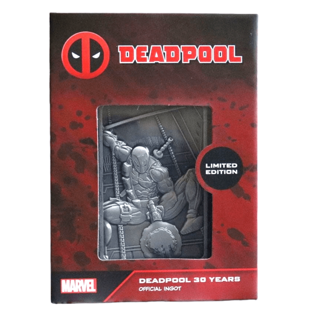 Marvel: Ingot Deadpool Anniversary Limited Edition - Fans Geek Store
