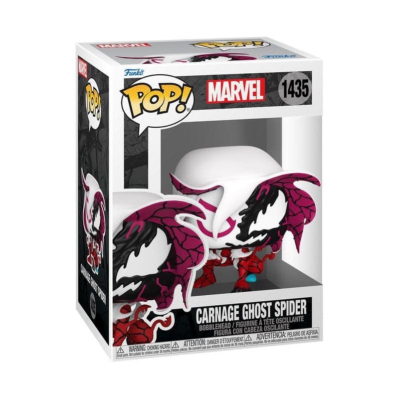 Marvel POP! Vinyl Figure Carnageized - Ghost Spider 9 cm - Fans Geek Store