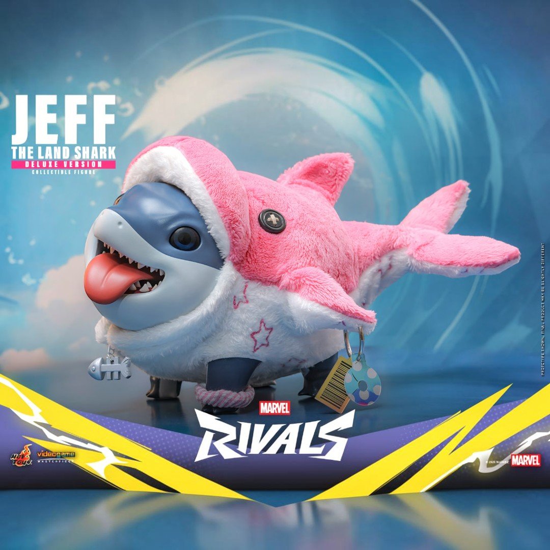 Marvel Rivals Videogame Masterpiece Series Action Figure Jeff the Land Shark Deluxe Version 11 cm - Fans Geek Storeproduct_typeHot Toys