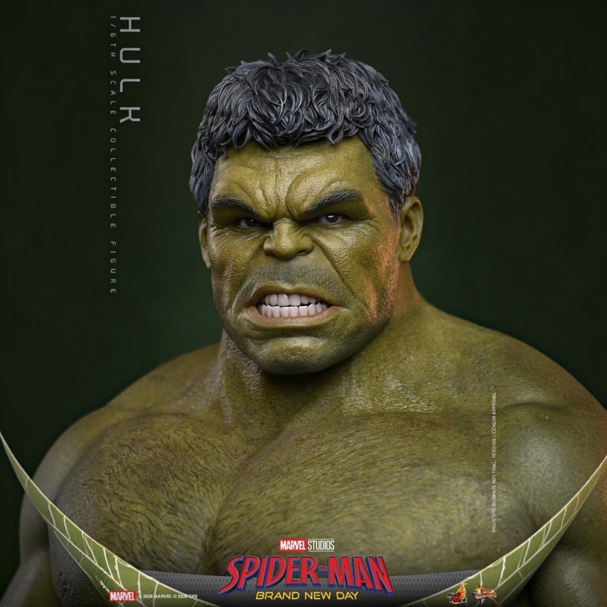 Marvel Spider-Man: Brand New Day - Hulk 1/6 Actiefiguur 51 cm - Fans Geek Storeproduct_typeHot Toys
