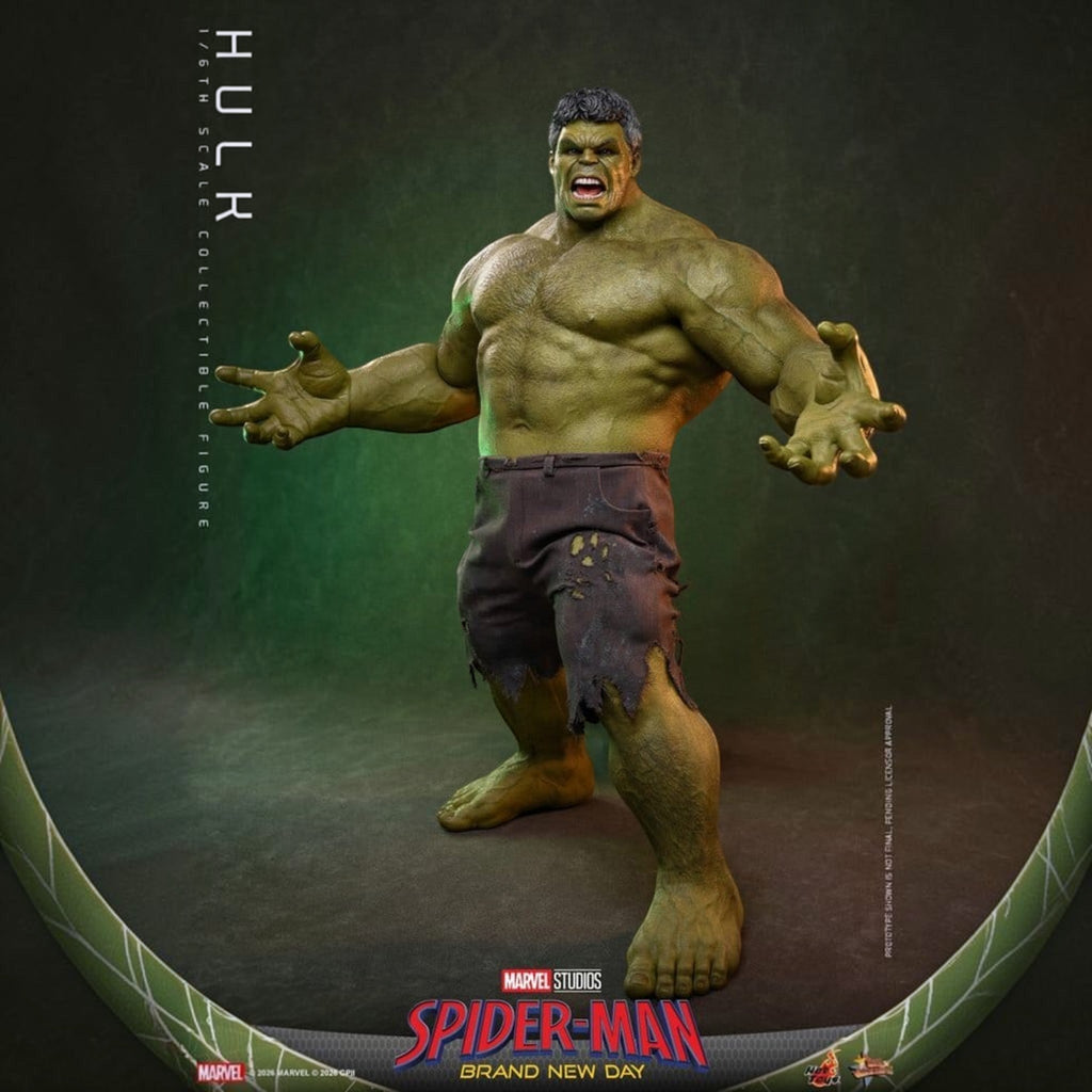 Marvel Spider-Man: Brand New Day - Hulk 1/6 Actiefiguur 51 cm - Fans Geek Storeproduct_typeHot Toys