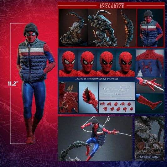Marvel Spider-Man: Brand New Day - Spider-Man Deluxe 1/6 Actiefiguur 29 cm - Fans Geek Storeproduct_typeHot Toys