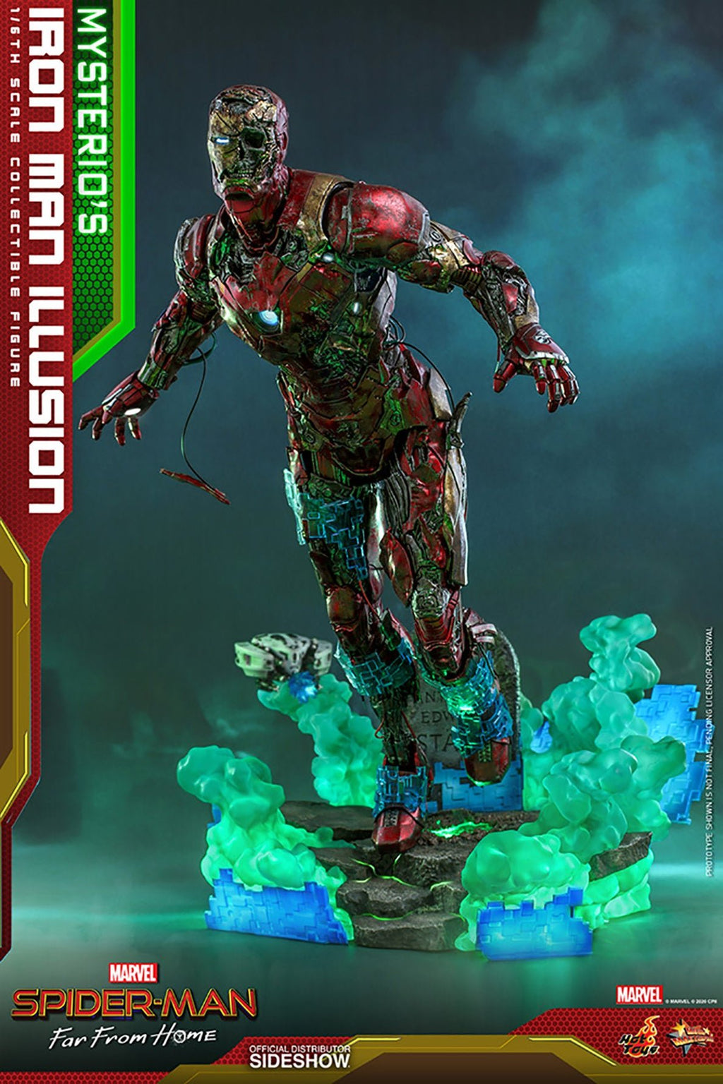 Marvel: Spider - Man Far from Home - Mysterio's Iron Man Illusion 1:6 Scale Figure - Fans Geek Store