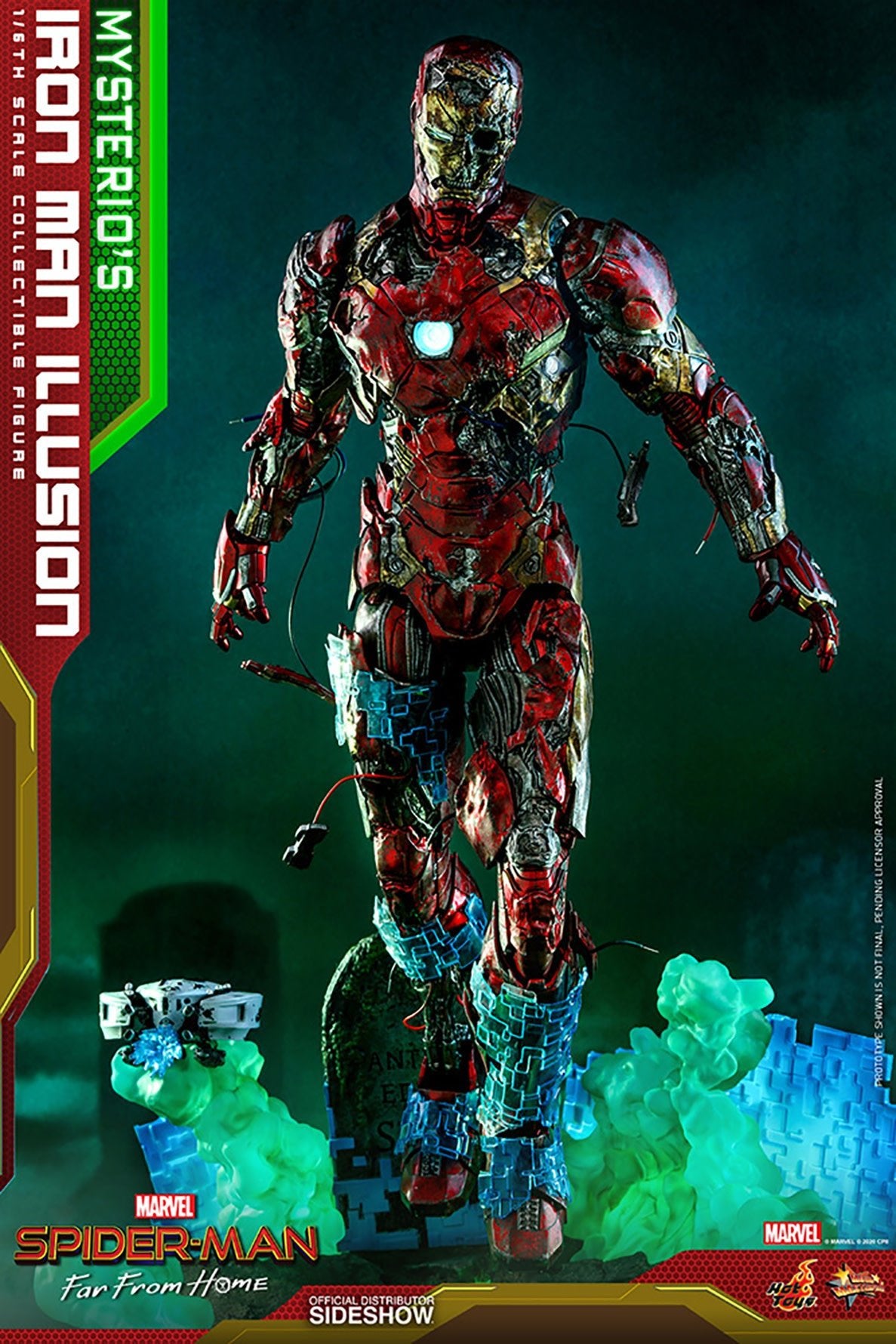 Marvel: Spider - Man Far from Home - Mysterio's Iron Man Illusion 1:6 Scale Figure - Fans Geek Store