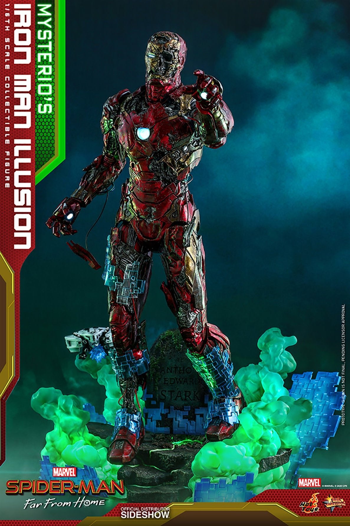 Marvel: Spider - Man Far from Home - Mysterio's Iron Man Illusion 1:6 Scale Figure - Fans Geek Store