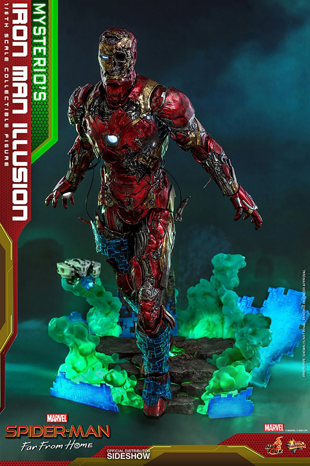 Marvel: Spider - Man Far from Home - Mysterio's Iron Man Illusion 1:6 Scale Figure - Fans Geek Store