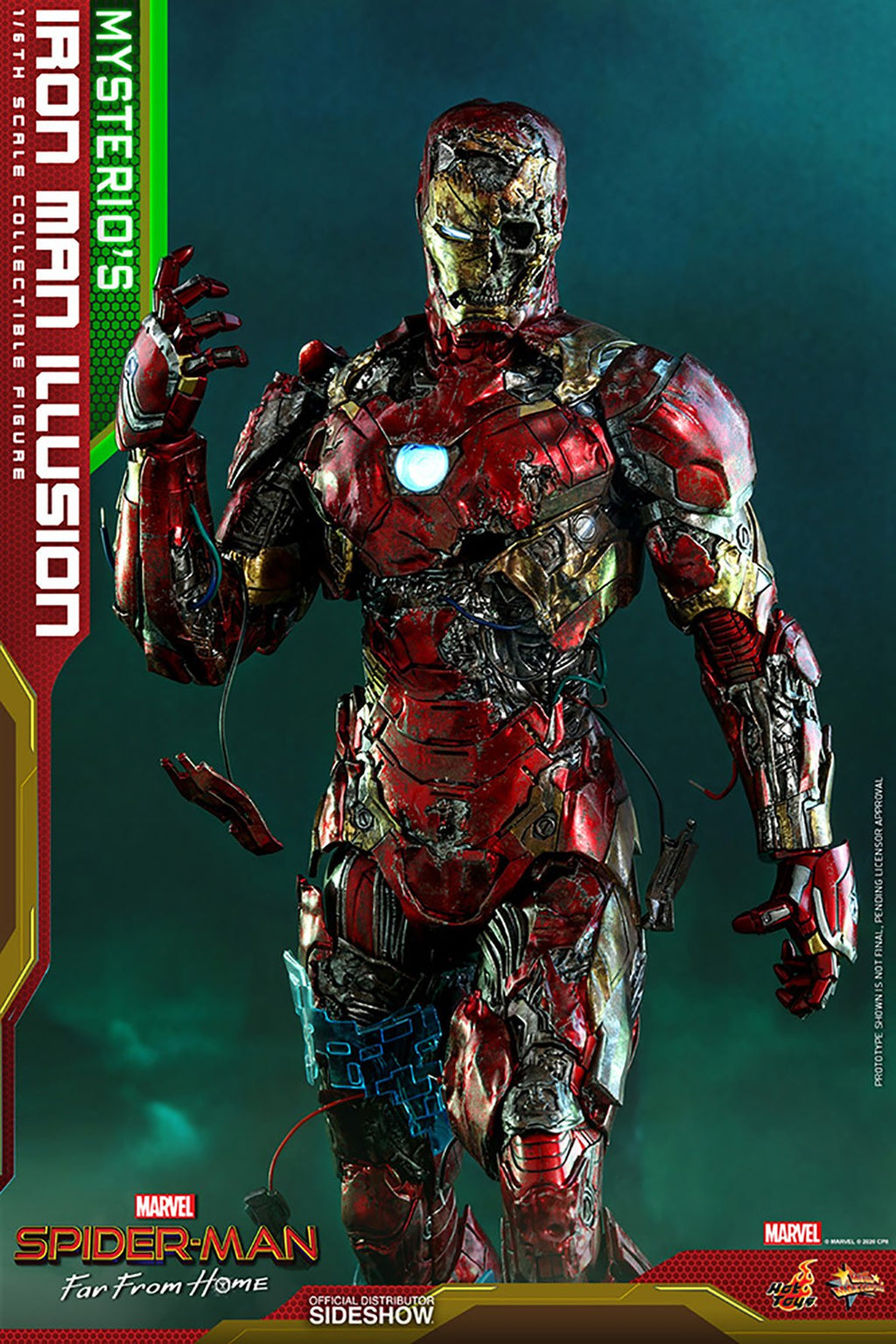 Marvel: Spider - Man Far from Home - Mysterio's Iron Man Illusion 1:6 Scale Figure - Fans Geek Store