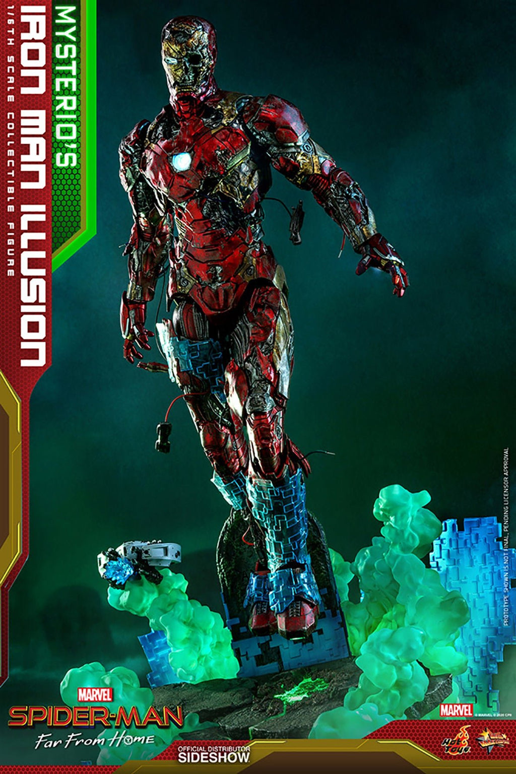 Marvel: Spider - Man Far from Home - Mysterio's Iron Man Illusion 1:6 Scale Figure - Fans Geek Store