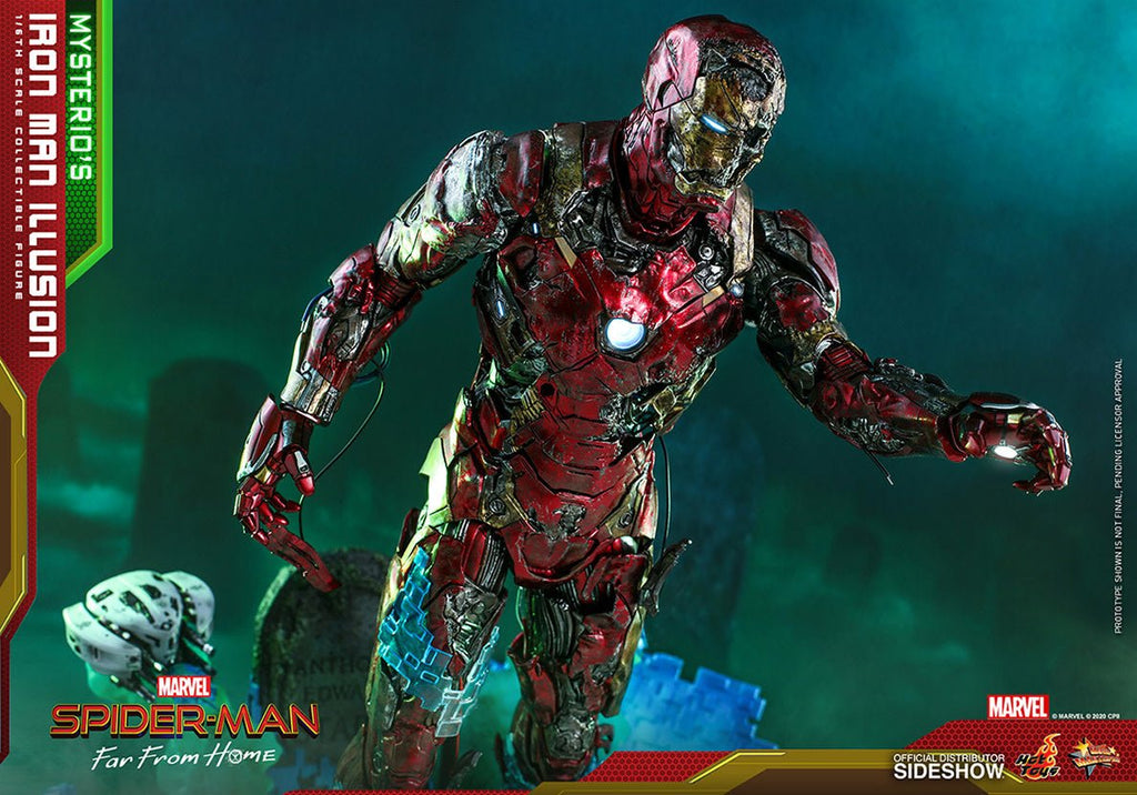Marvel: Spider - Man Far from Home - Mysterio's Iron Man Illusion 1:6 Scale Figure - Fans Geek Store