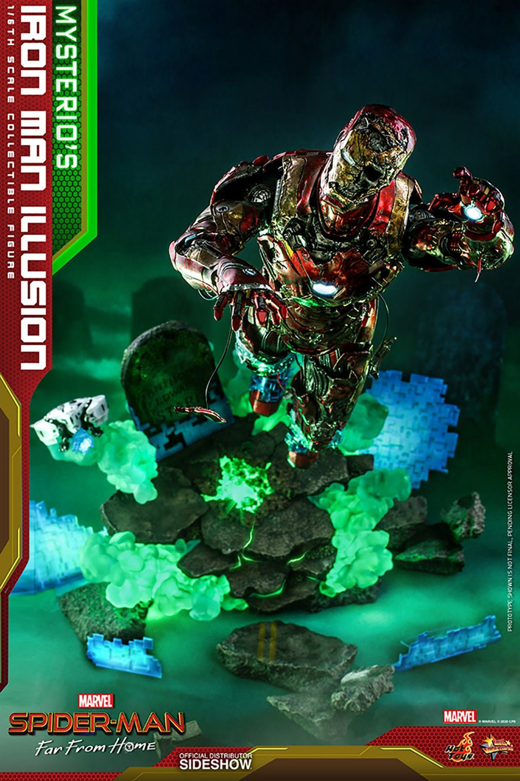 Marvel: Spider - Man Far from Home - Mysterio's Iron Man Illusion 1:6 Scale Figure - Fans Geek Store