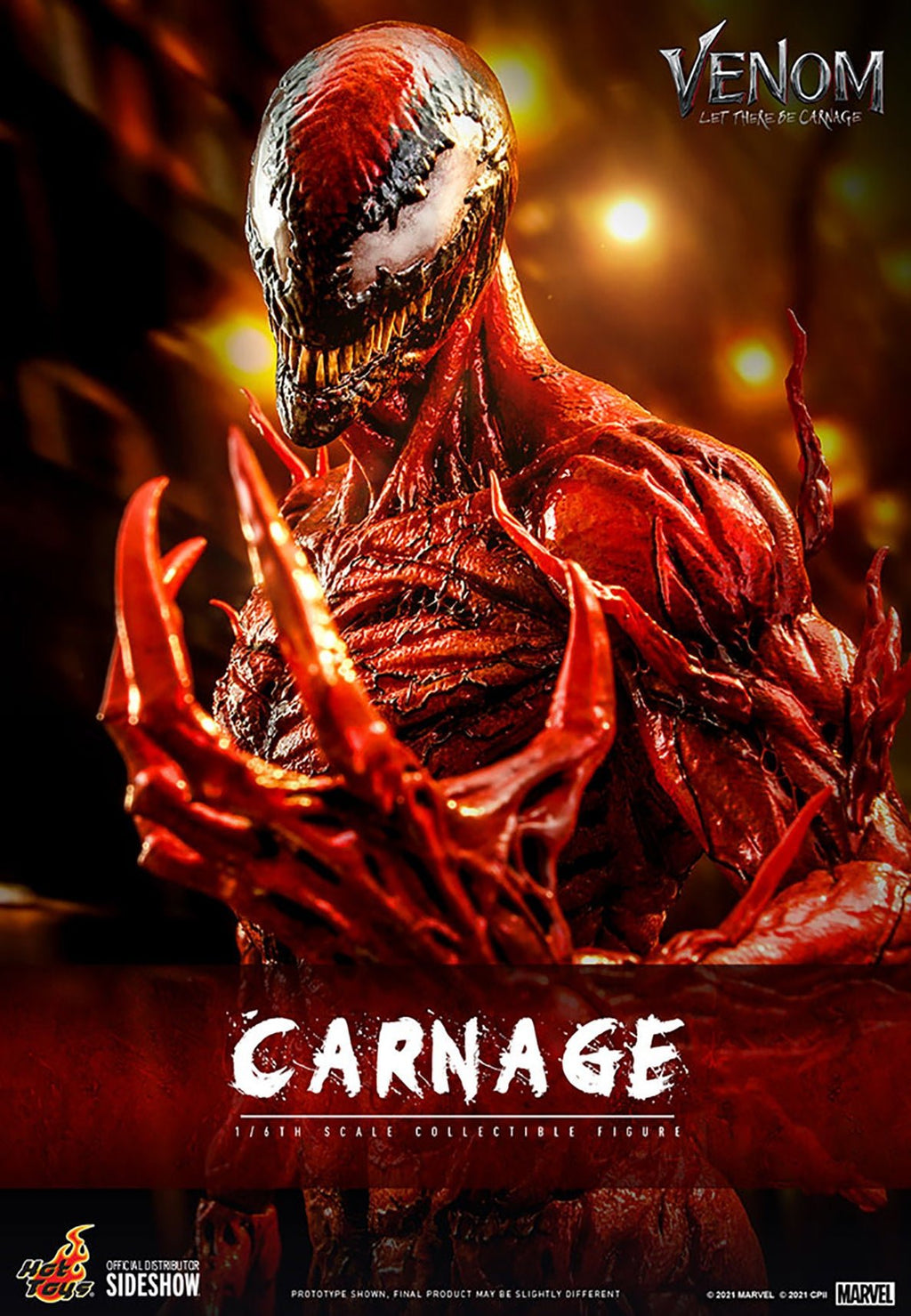 Marvel: Venom Let There Be Carnage - Deluxe Carnage 1:6 Scale Figure - Fans Geek Store