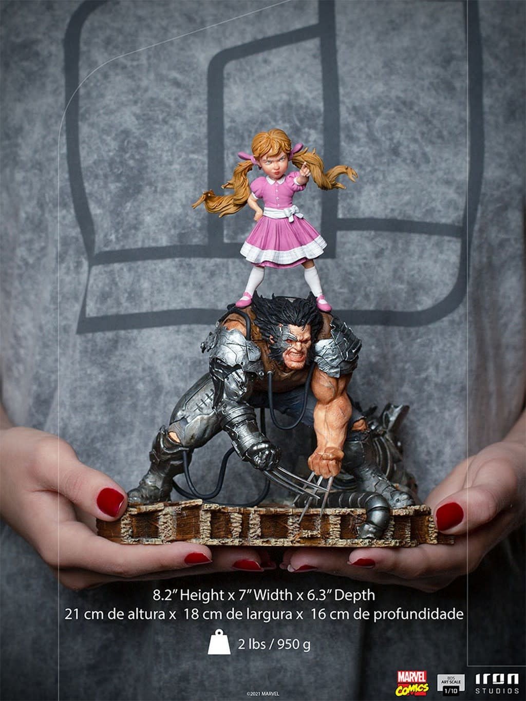 Marvel: X - Men - Albert and Elsie - Dee 1:10 Scale Statue - Fans Geek Store