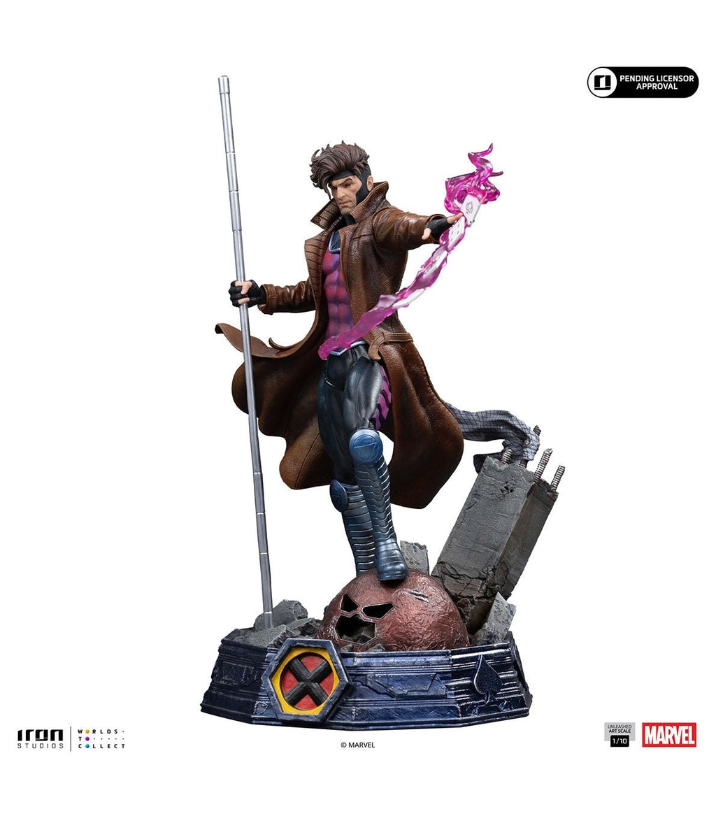 Marvel X-Men Gambit Unleashed standbeeld 35,7 cm - Fans Geek Storeproduct_type#Iron Studios