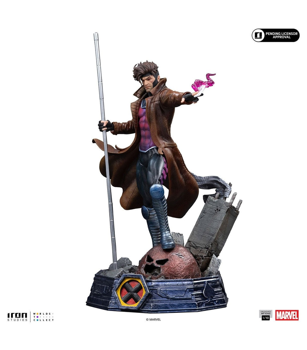 Marvel X-Men Gambit Unleashed standbeeld 35,7 cm - Fans Geek Storeproduct_type#Iron Studios