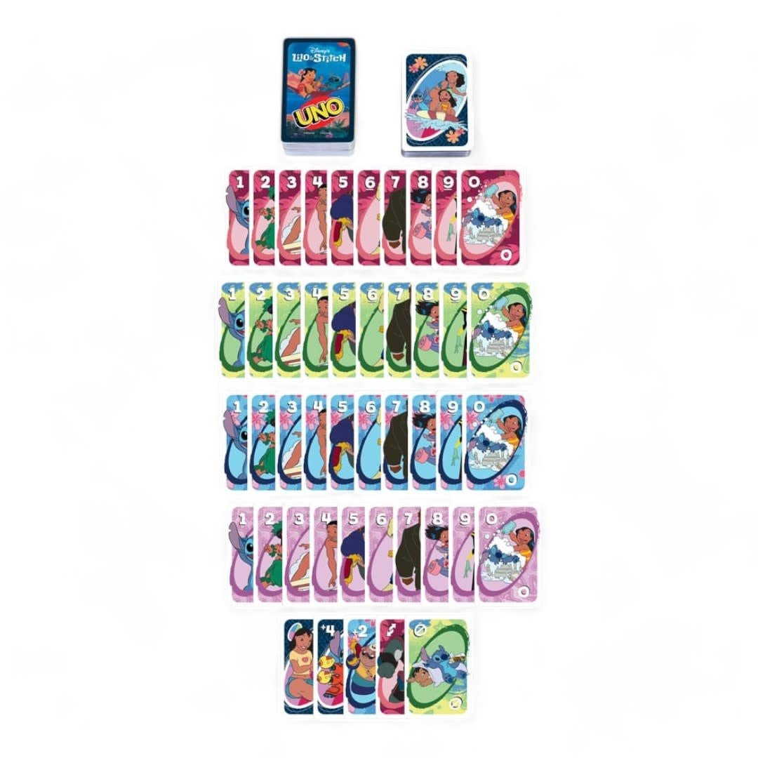 Lilo & Stitch Card Game UNO - Fans Geek Store