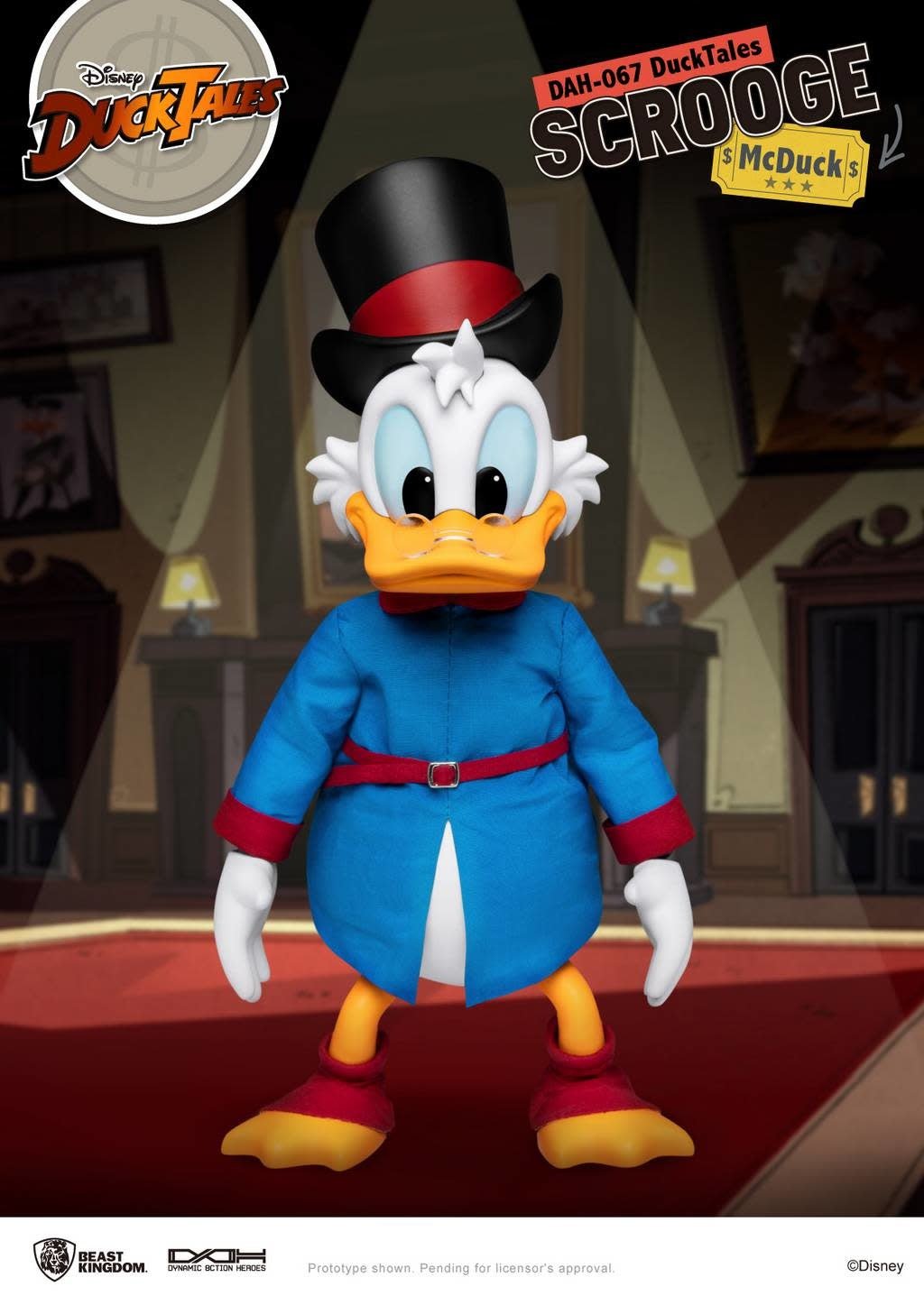 Disney: Ducktales - Scrooge McDuck 1:9 Scale Figure - Fans Geek Store