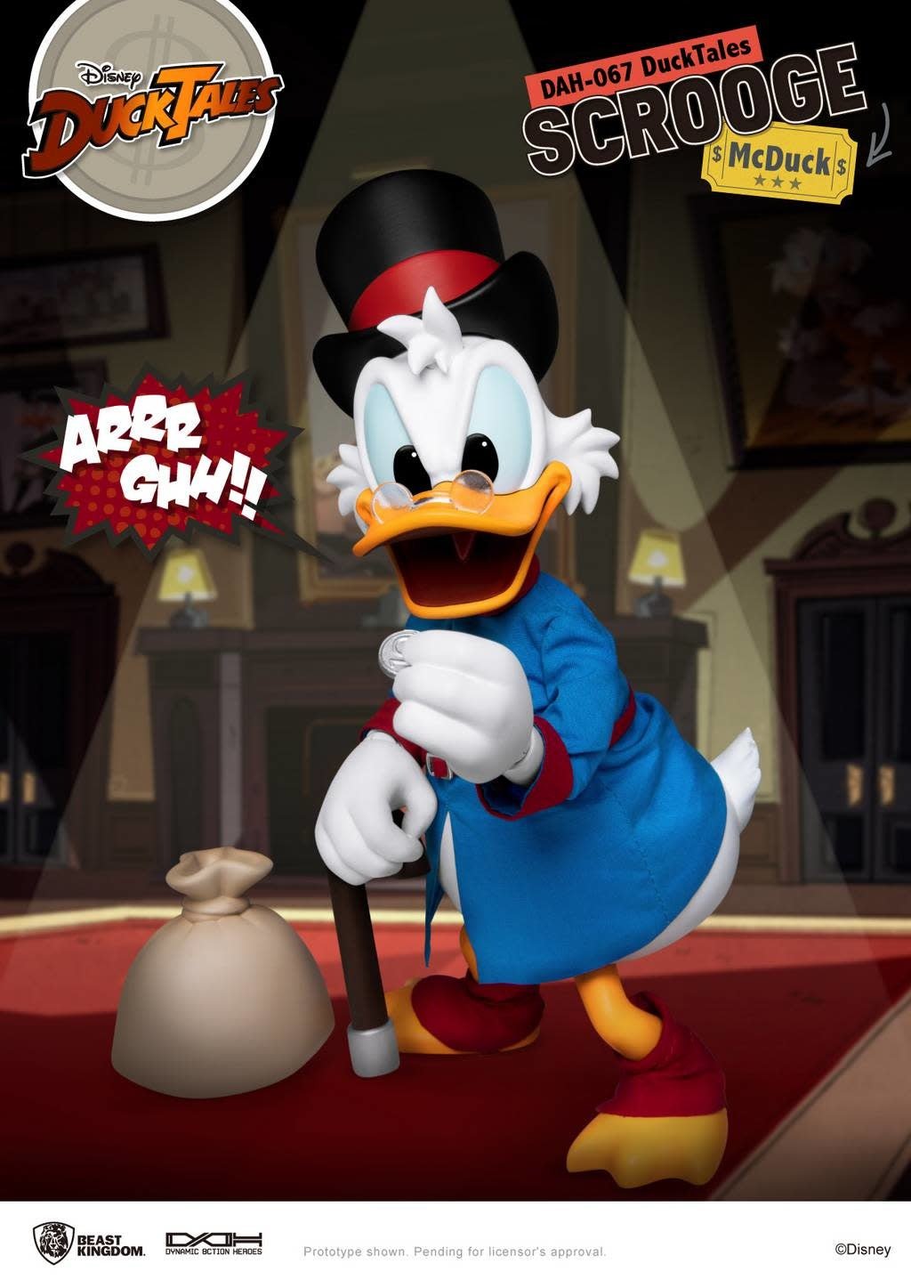 Disney: Ducktales - Scrooge McDuck 1:9 Scale Figure - Fans Geek Store