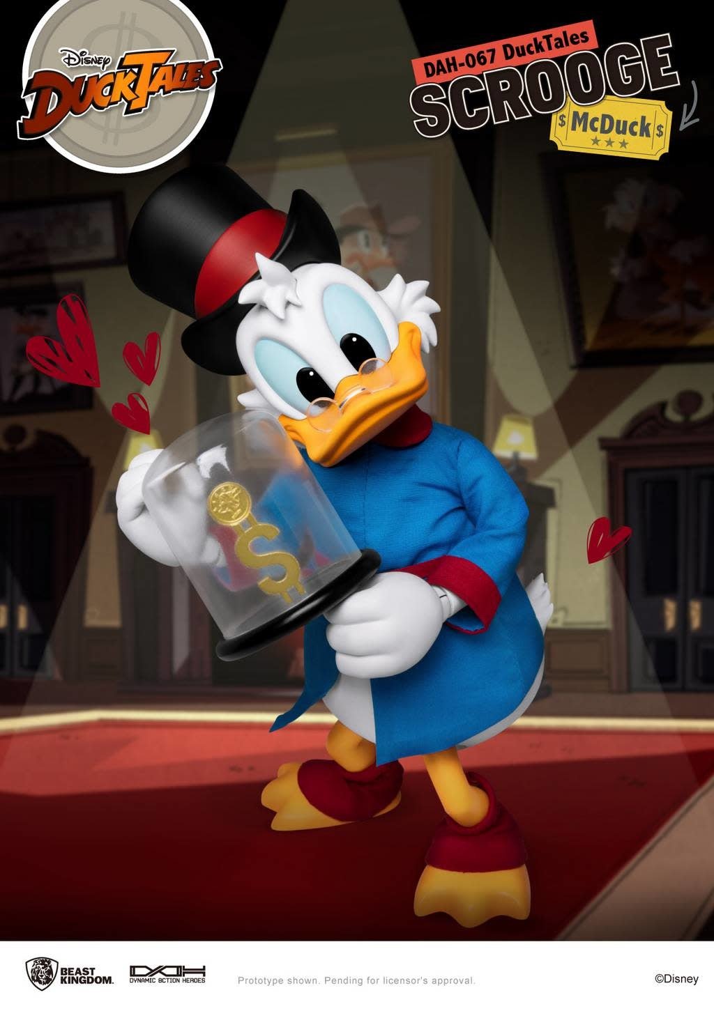Disney: Ducktales - Scrooge McDuck 1:9 Scale Figure - Fans Geek Store