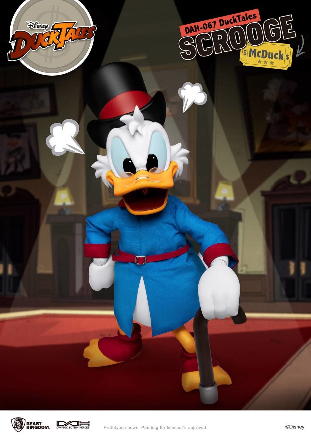 Disney: Ducktales - Scrooge McDuck 1:9 Scale Figure - Fans Geek Store