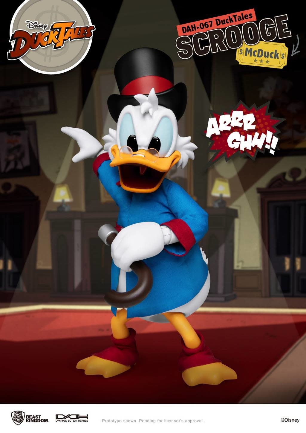 Disney: Ducktales - Scrooge McDuck 1:9 Scale Figure - Fans Geek Store
