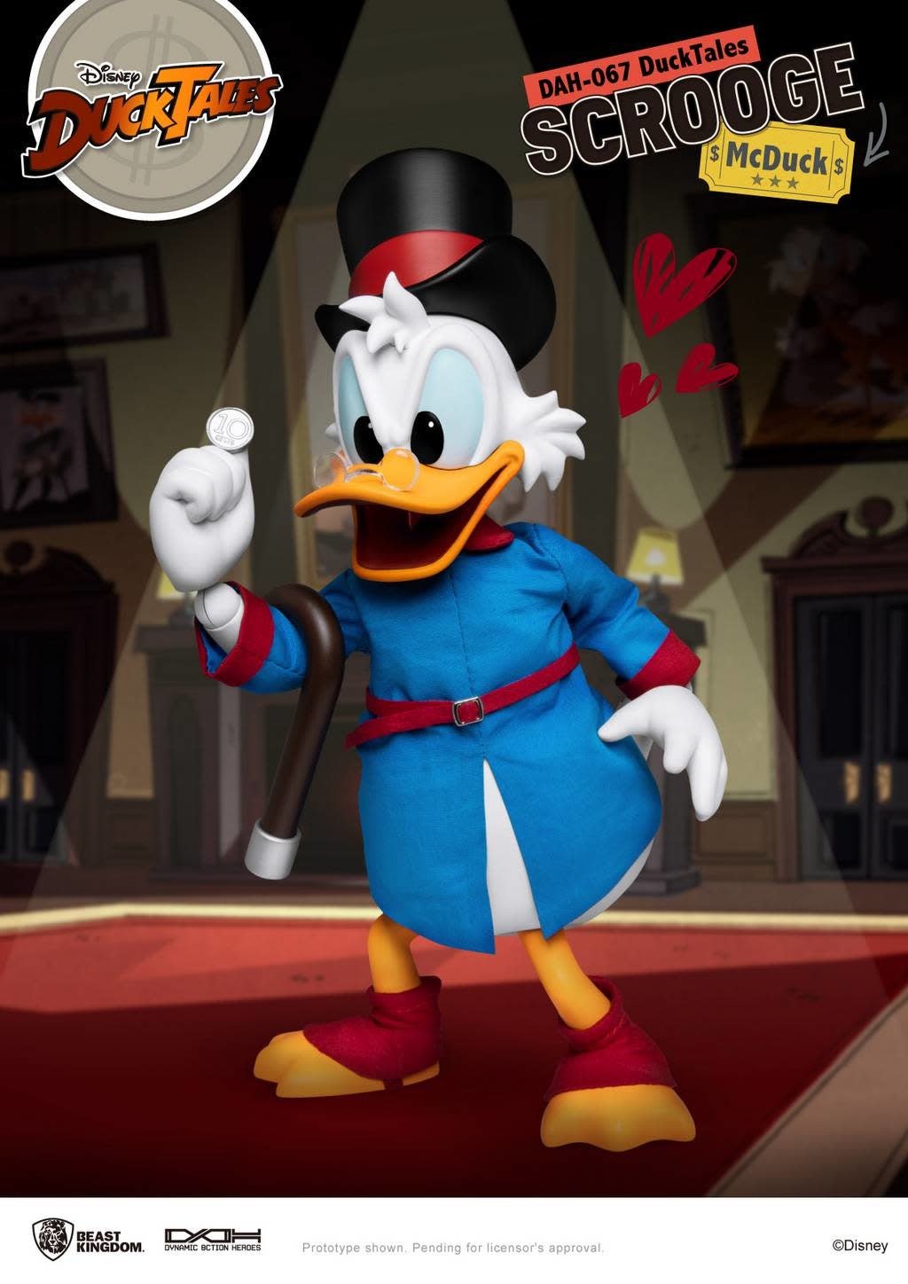 Disney: Ducktales - Scrooge McDuck 1:9 Scale Figure - Fans Geek Store