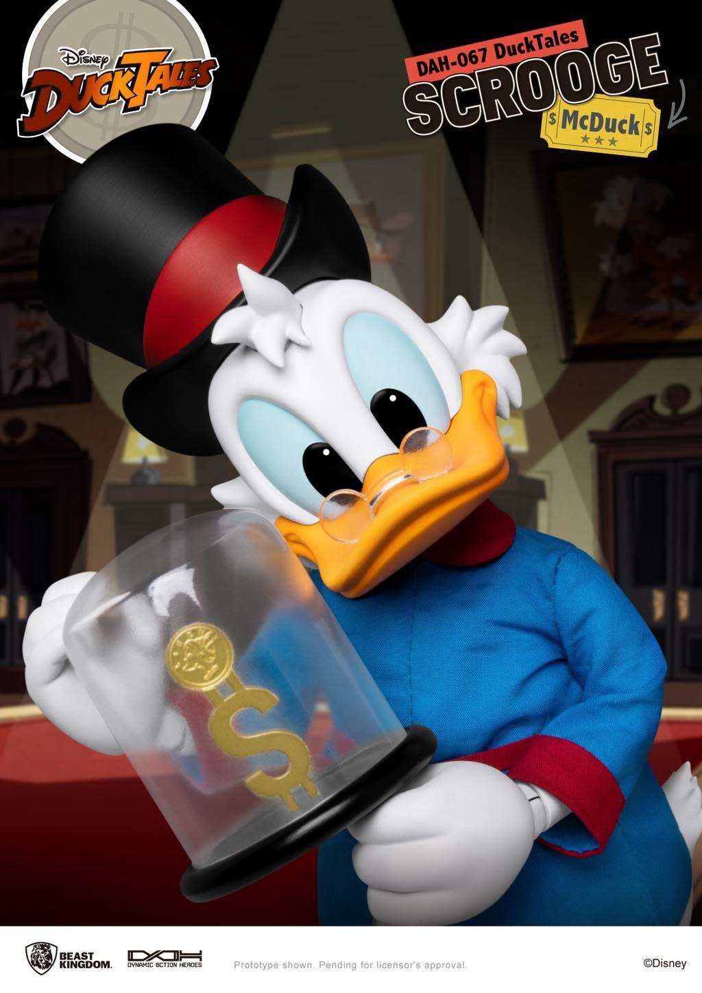 Disney: Ducktales - Scrooge McDuck 1:9 Scale Figure - Fans Geek Store