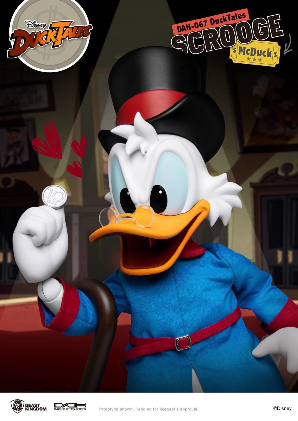 Disney: Ducktales - Scrooge McDuck 1:9 Scale Figure - Fans Geek Store