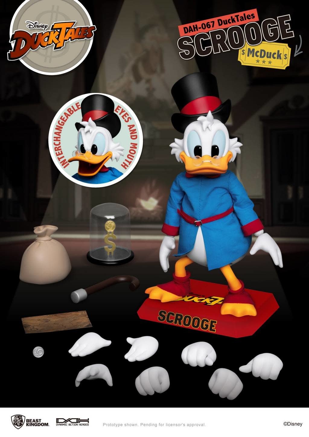 Disney: Ducktales - Scrooge McDuck 1:9 Scale Figure - Fans Geek Store