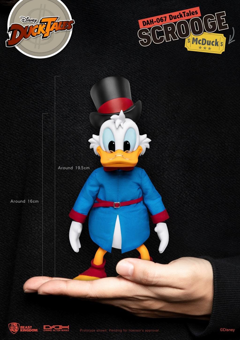 Disney: Ducktales - Scrooge McDuck 1:9 Scale Figure - Fans Geek Store