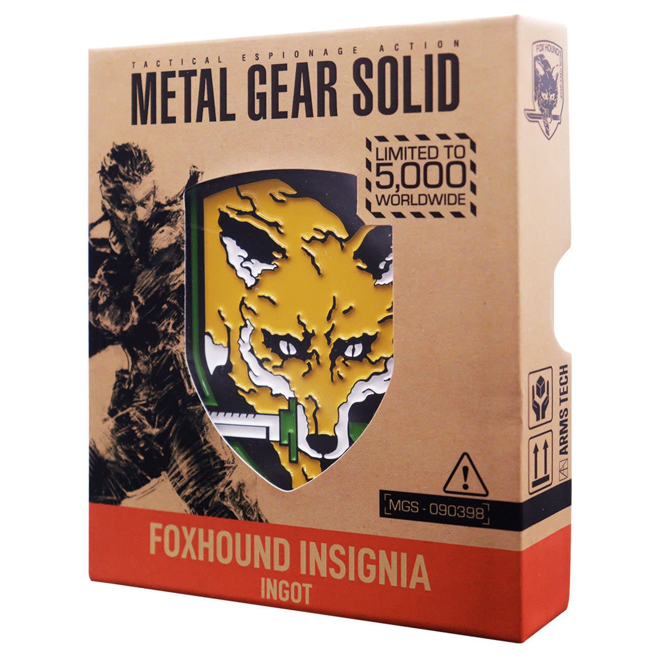Metal Gear Solid FOXHOUND Insignia Limited Edition Ingot - Fans Geek Store