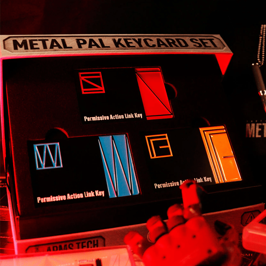 Metal Gear Solid Limited Edition Set of 3 key cards - Fans Geek Store