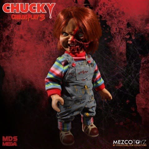 Child’s Play 3: Mega Talking Pizza Face Chucky - Fans Geek Store