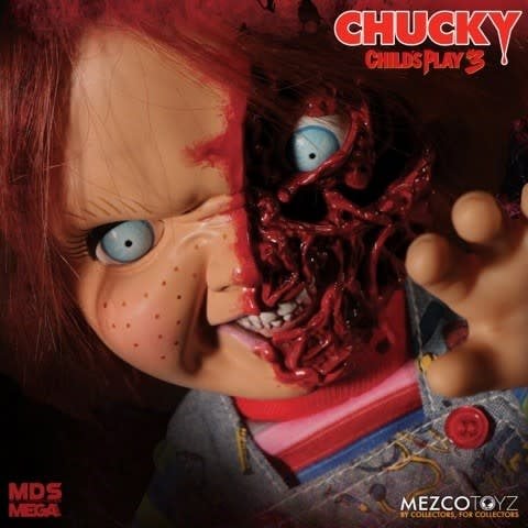 Child’s Play 3: Mega Talking Pizza Face Chucky - Fans Geek Store