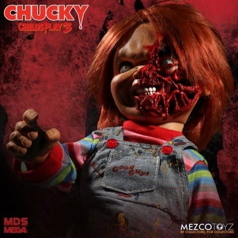 Child’s Play 3: Mega Talking Pizza Face Chucky - Fans Geek Store
