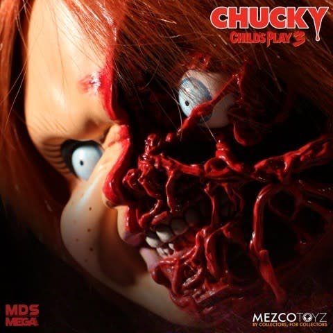 Child’s Play 3: Mega Talking Pizza Face Chucky - Fans Geek Store