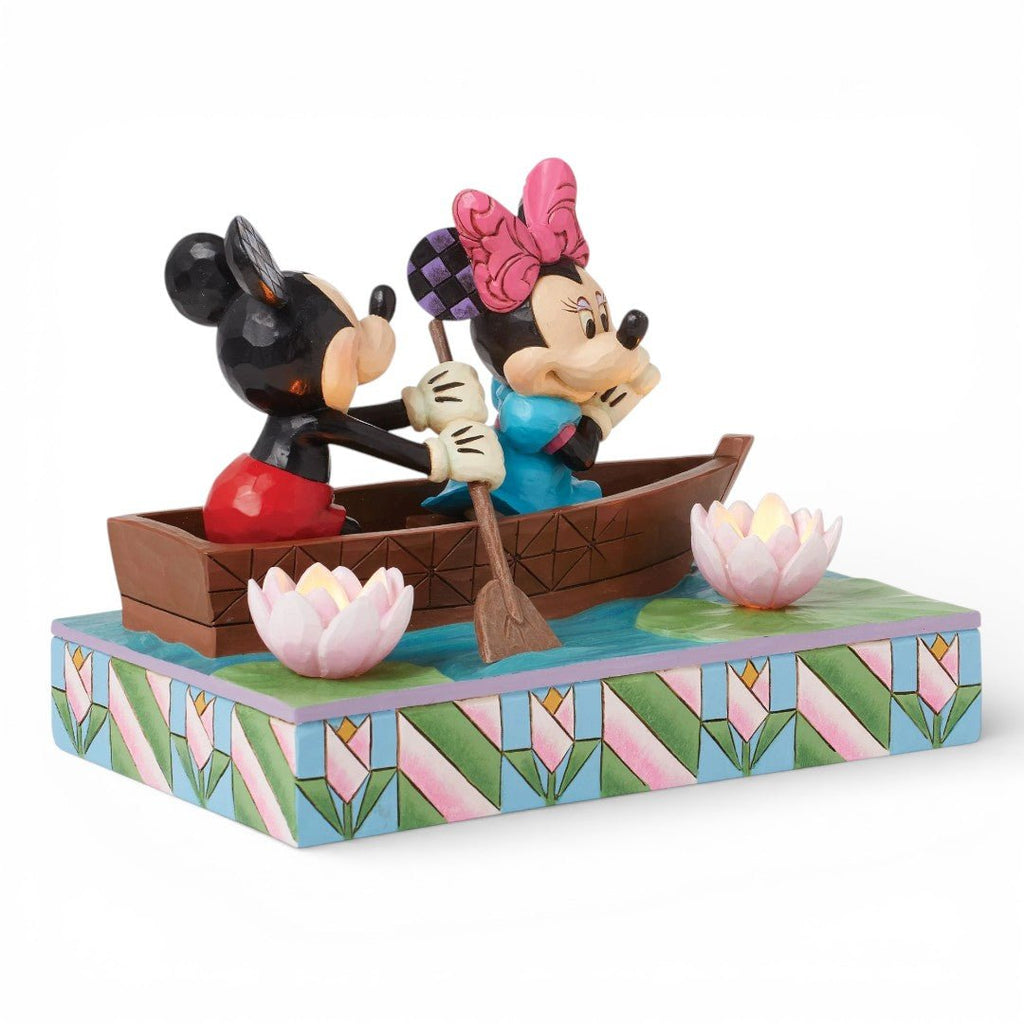 Mickey & Minnie Rowboat Light - up Figurine - Disney Tradition - Fans Geek Storeproduct_typeFans Geek Store