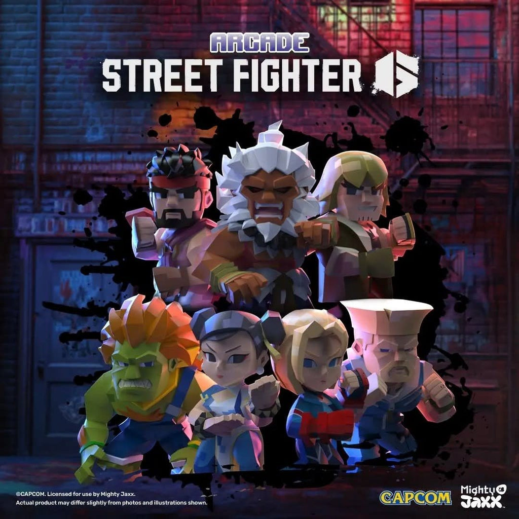 MIGHTY JAXX - Arcade: Capcom Street Fighter Series - BlindBox - Fans Geek Store