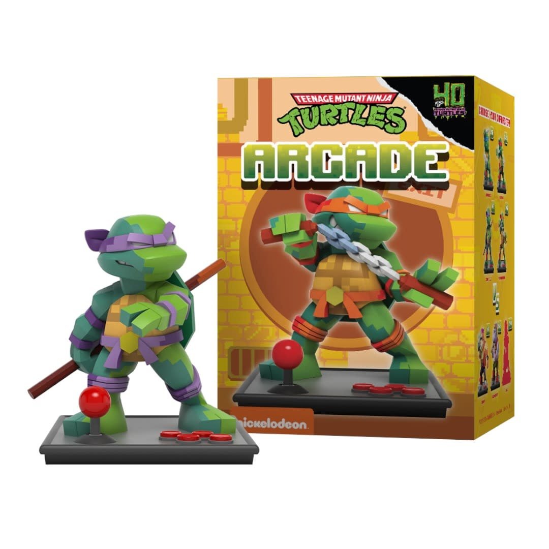 Mighty Jaxx - Arcade: Teenage Mutant Ninja Turtles - BlindBox - Fans Geek Store