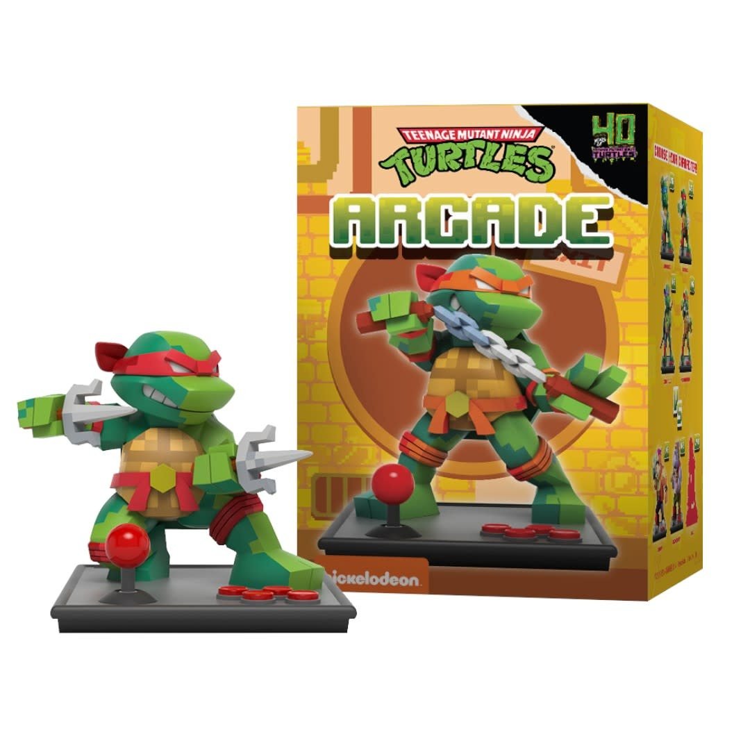 Mighty Jaxx - Arcade: Teenage Mutant Ninja Turtles - BlindBox - Fans Geek Store
