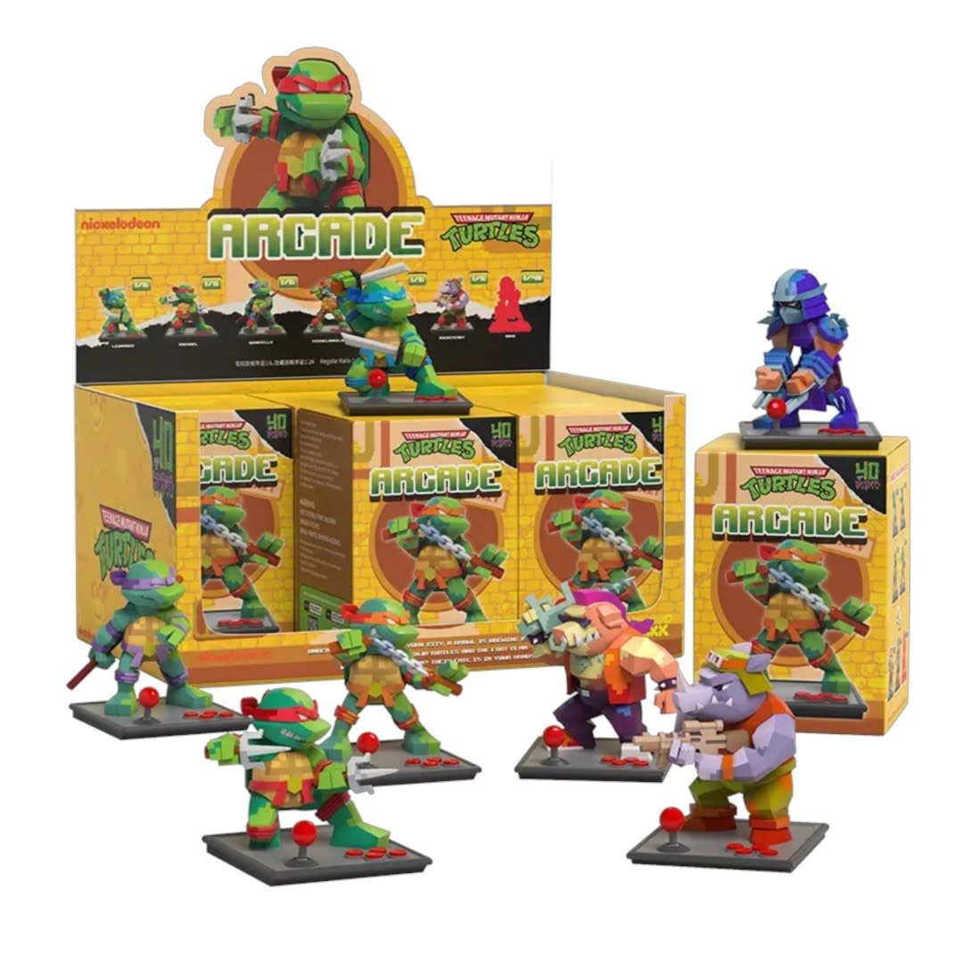 Mighty Jaxx - Arcade: Teenage Mutant Ninja Turtles - BlindBox - Fans Geek Store