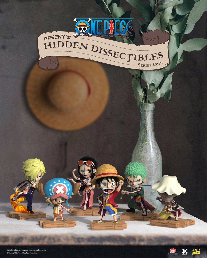 Mighty Jaxx Freeny's Dissectibles One Piece Serie 01 Blindbox Figuur - Fans Geek Storeproduct_typeMighty Jaxx