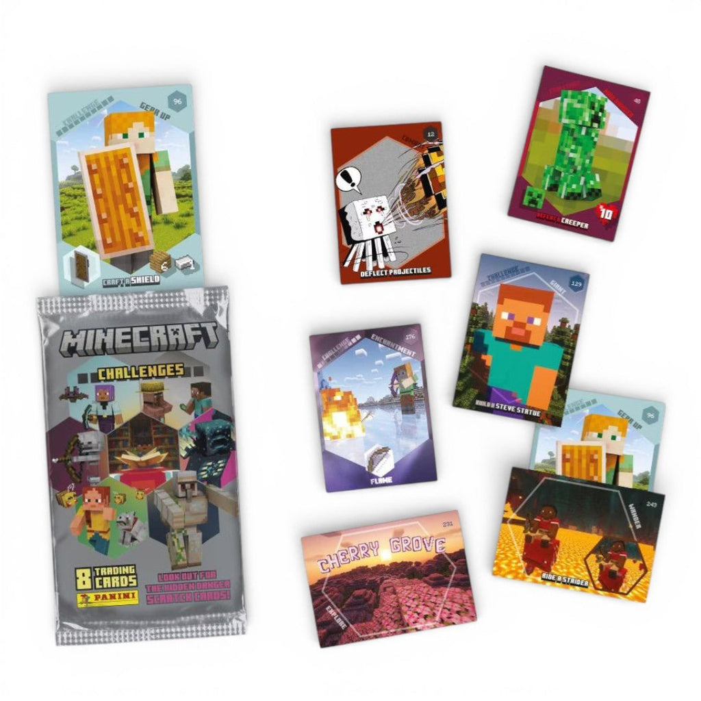 Minecraft - Challenges Trading Cards Flow Pack prij Per Stuk - Fans Geek Storeproduct_typeFans Geek Store